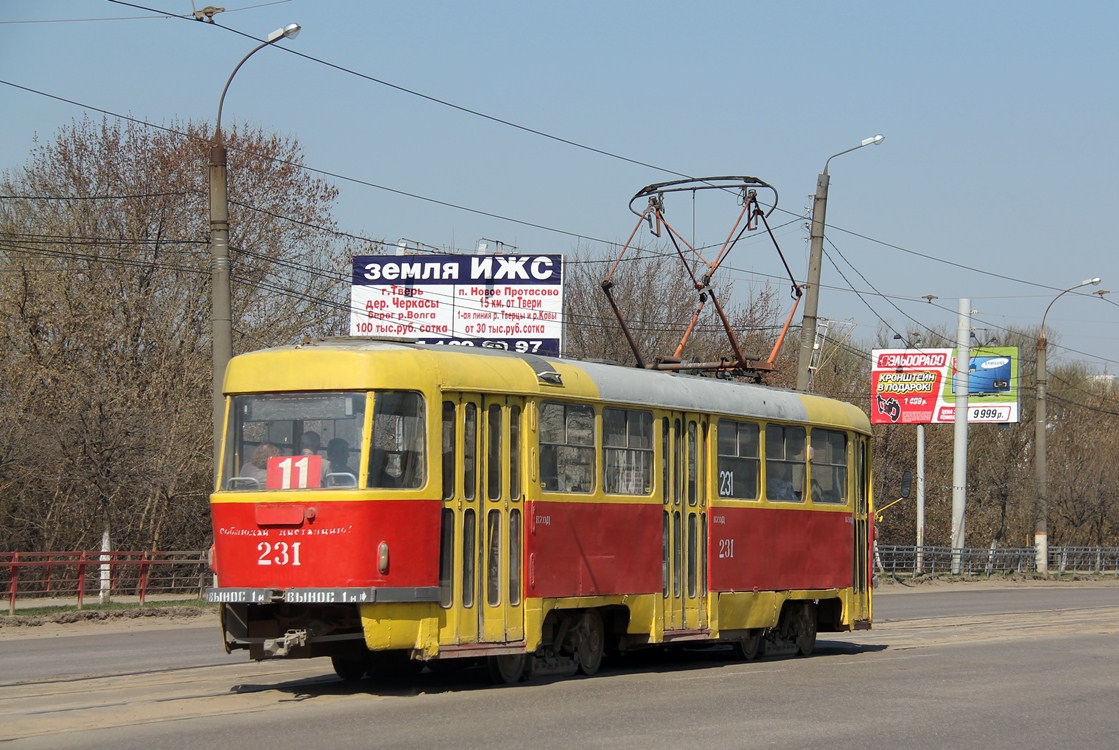 Тверь, Tatra T3SU № 231