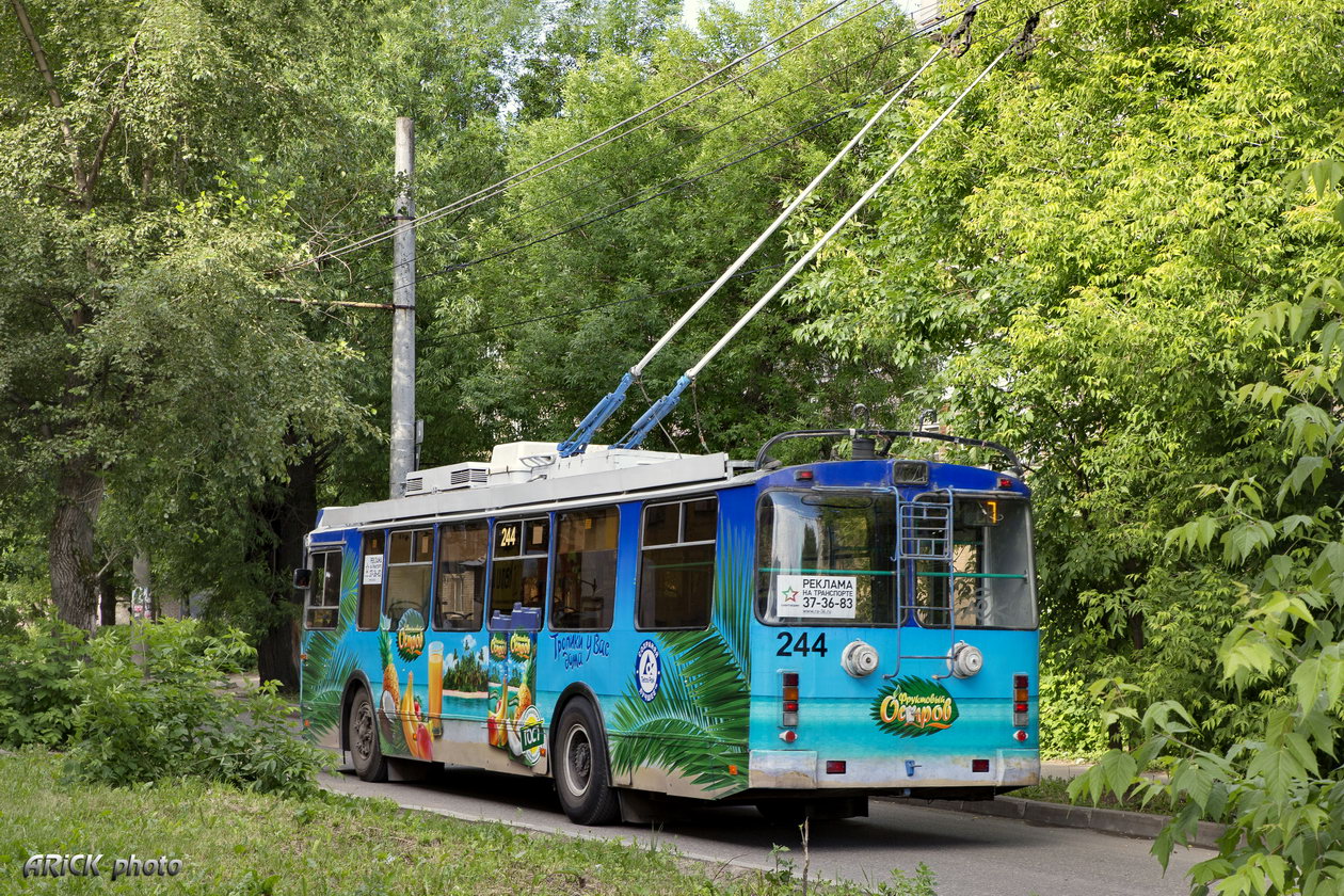 Владимир, ЗиУ-682Г-016.02 № 244; Владимир — Закрытые троллейбусные линии