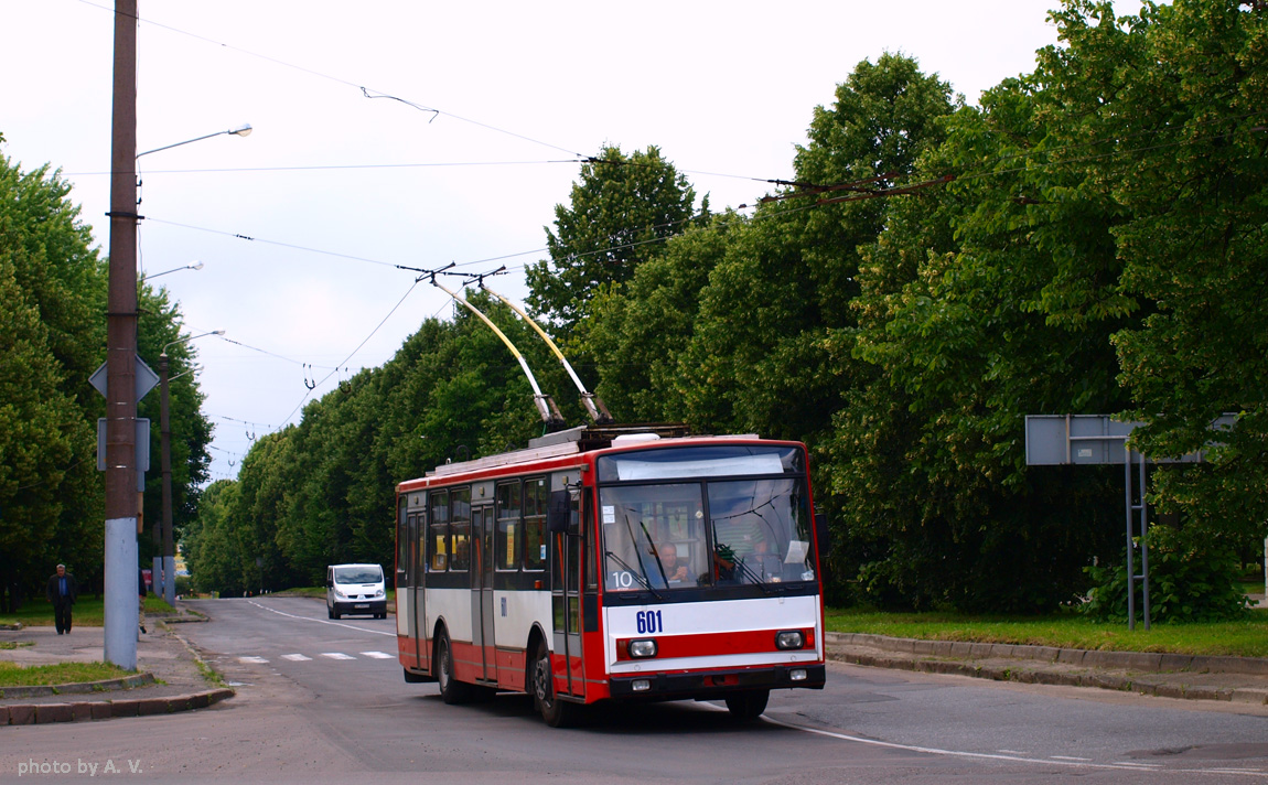 Львов, Škoda 14TrR № 601