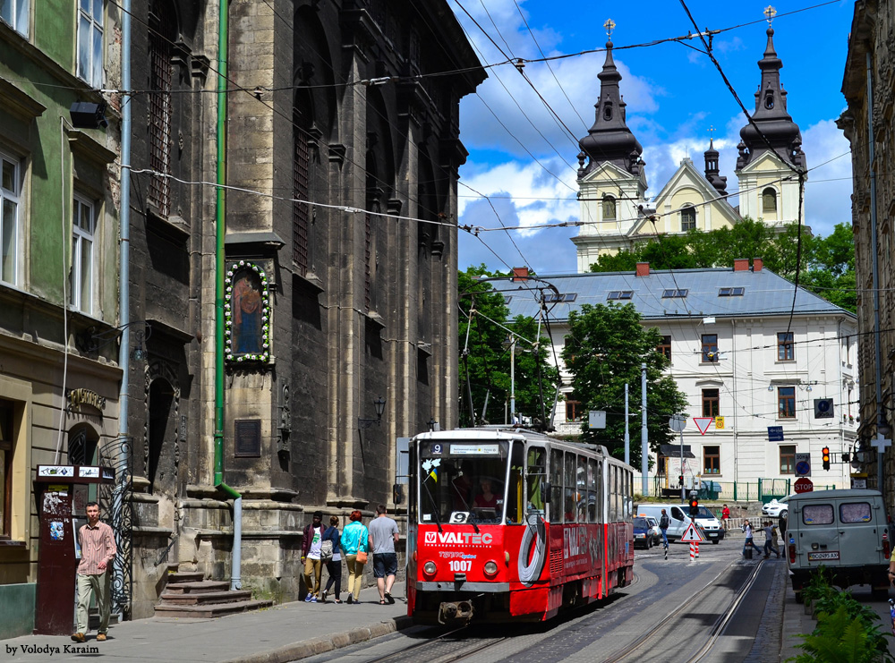 Львов, Tatra KT4SU № 1007