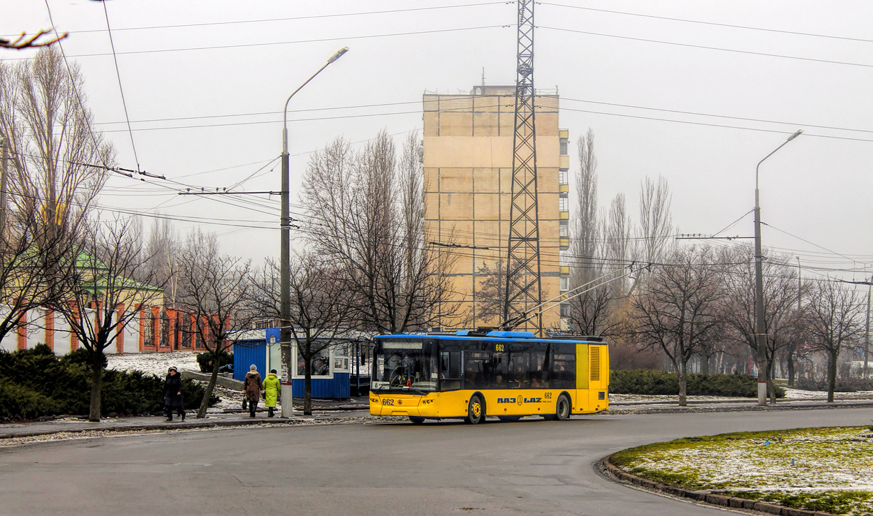 Кривой Рог, ЛАЗ E183D1 № 662