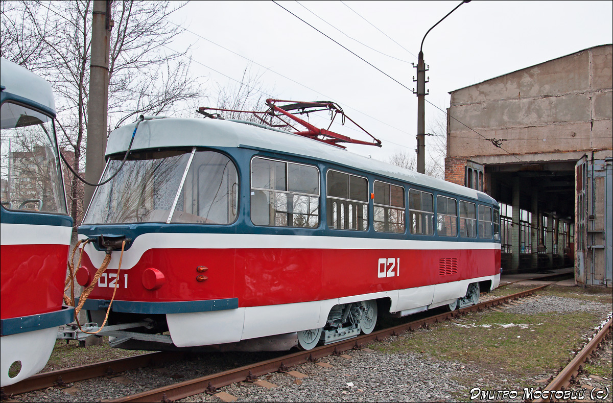 Кривой Рог, Tatra T3SU № 021
