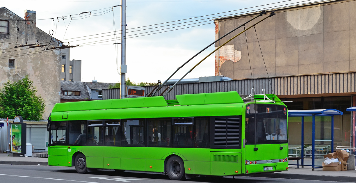 Каунас, Solaris Trollino III 12 AC № 024