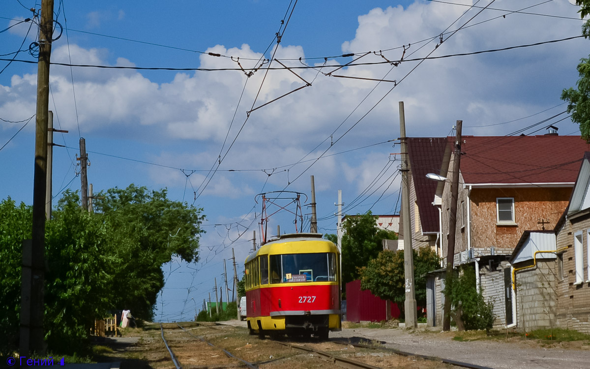Volgograda, Tatra T3SU № 2727