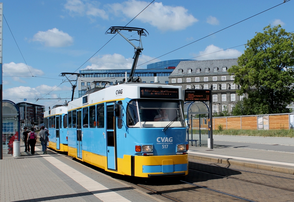 Хемниц, Tatra T3DM № 517 Хемниц, Tatra T3DM № 517