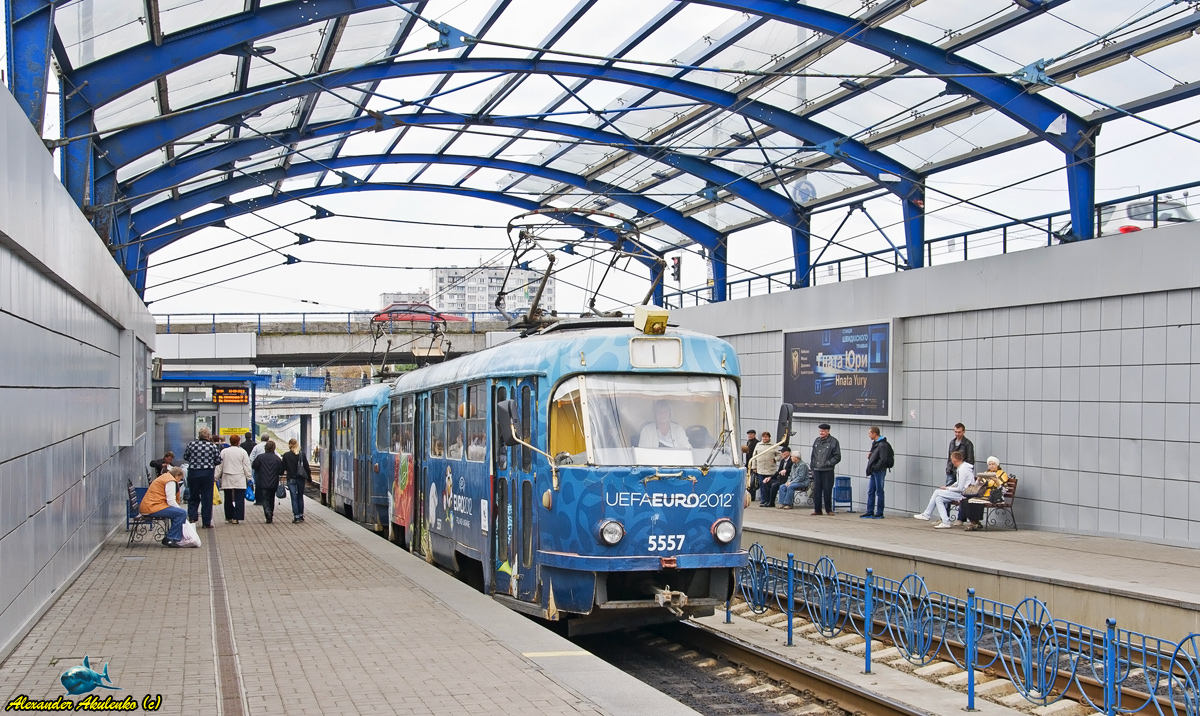 Киев, Tatra T3SU № 5557