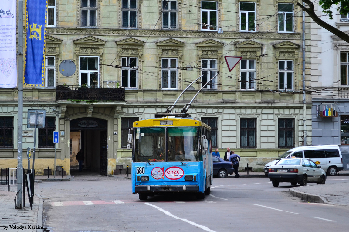Lwów, Škoda 14Tr11/6 Nr 580