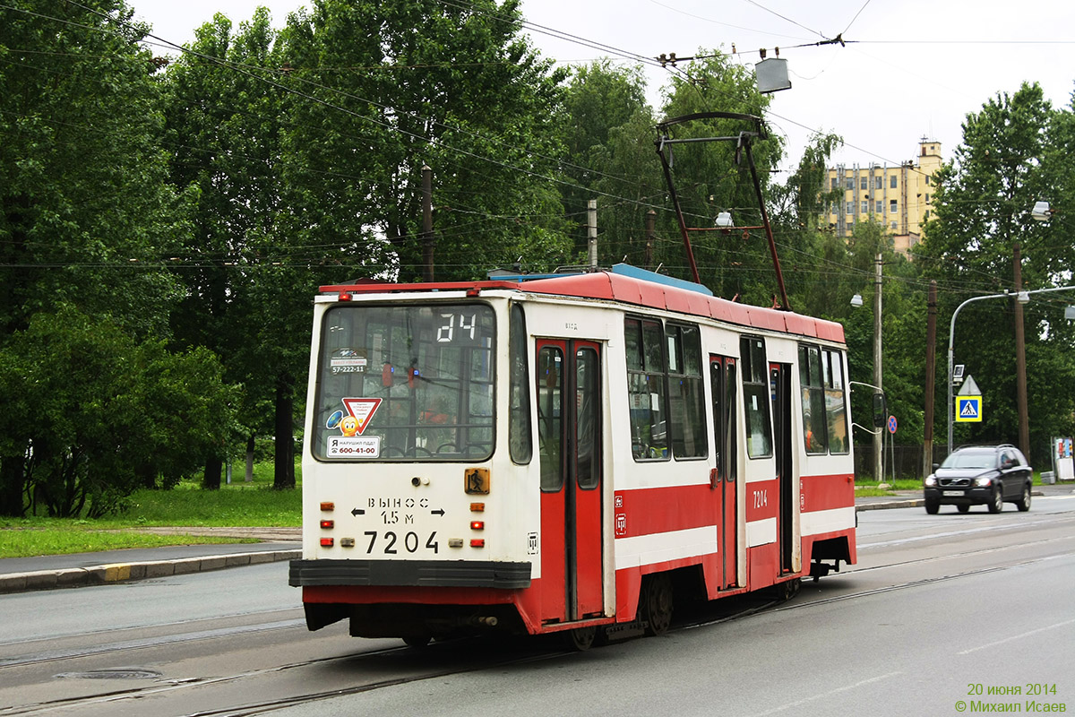 Санкт-Петербург, 71-134К (ЛМ-99К) № 7204