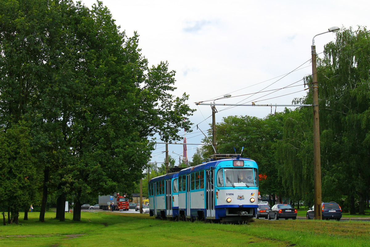 Рига, Tatra T3A № 51896; Рига, Tatra T3A № 51906 Рига, Tatra T3A № 51896; Рига, Tatra T3A № 51906
