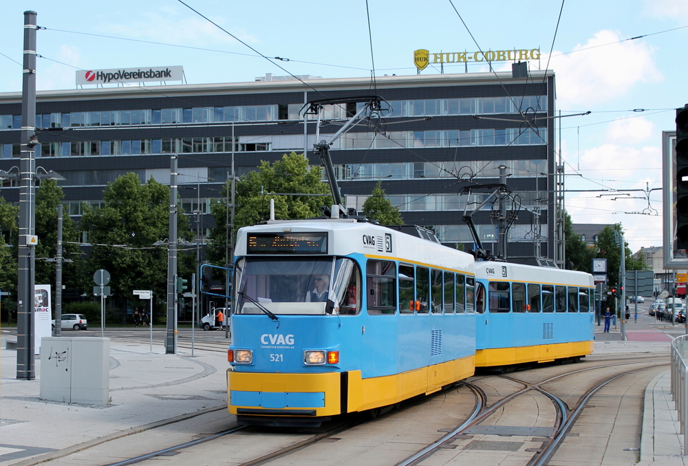 Хемниц, Tatra T3DM № 521