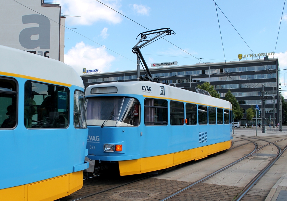 Chemnitz, Tatra T3DM č. 522 Chemnitz, Tatra T3DM č. 522