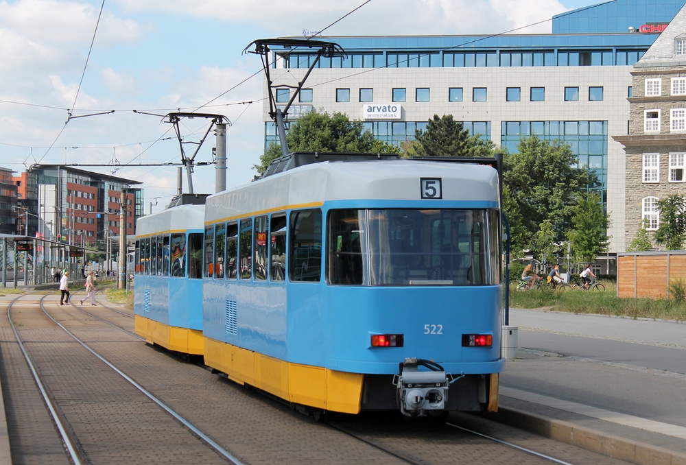 Хемниц, Tatra T3DM № 522