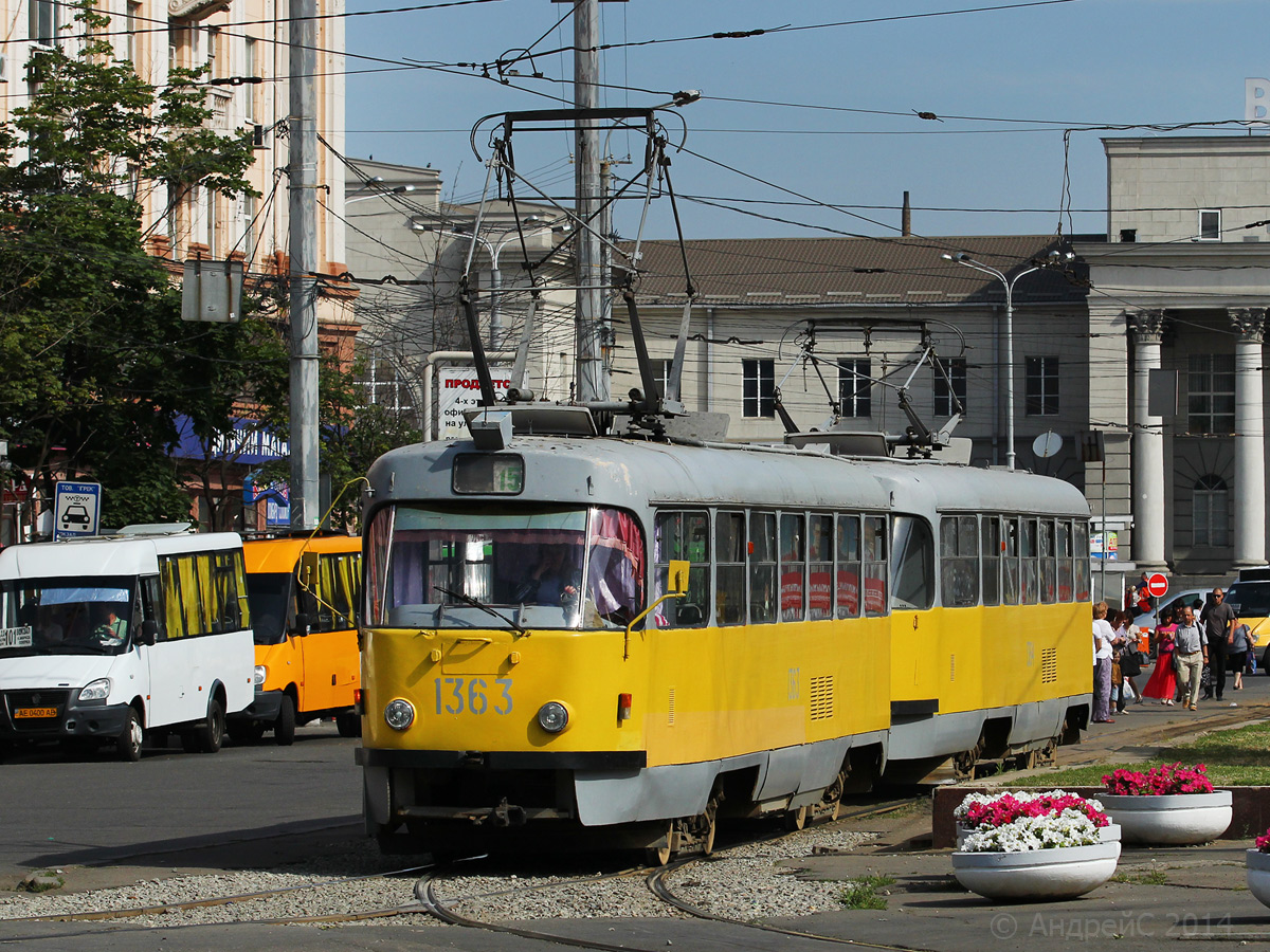 Днепр, Tatra T3SU № 1363