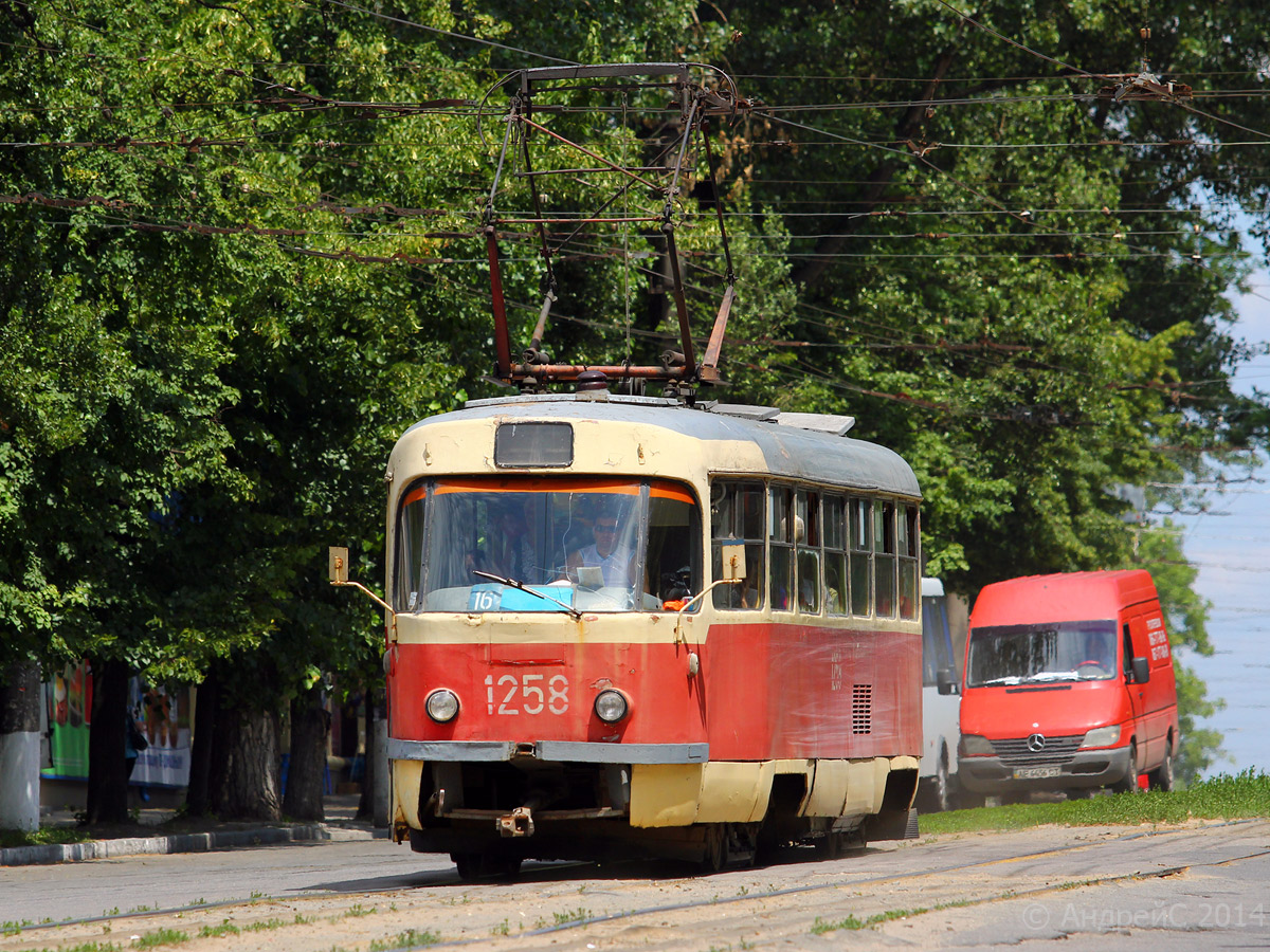 Днепр, Tatra T3SU № 1258