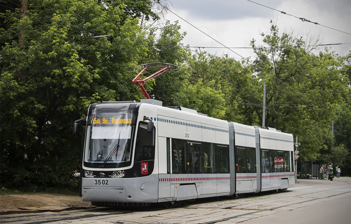 Москва, 71-414 (Pesa Fokstrot) № 3502