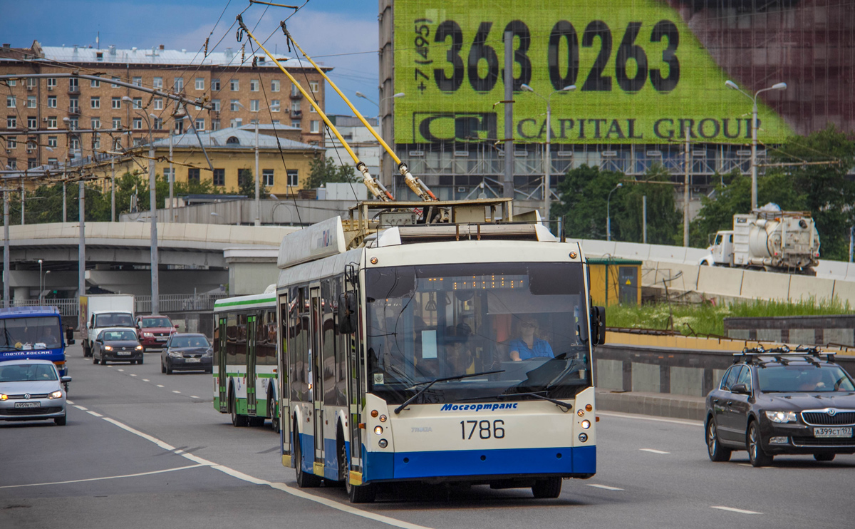 Москва, Тролза-5265.00 «Мегаполис» № 1786