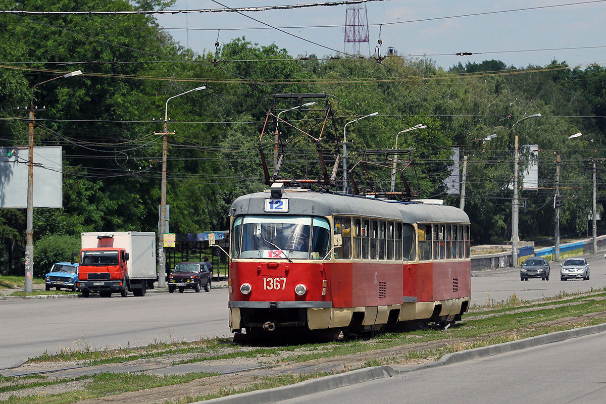 Днепр, Tatra T3SU № 1367