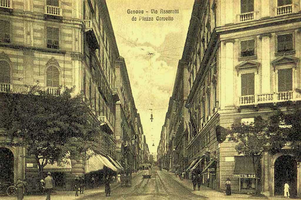 Genoa — Tramway and trolleybus — Old photos