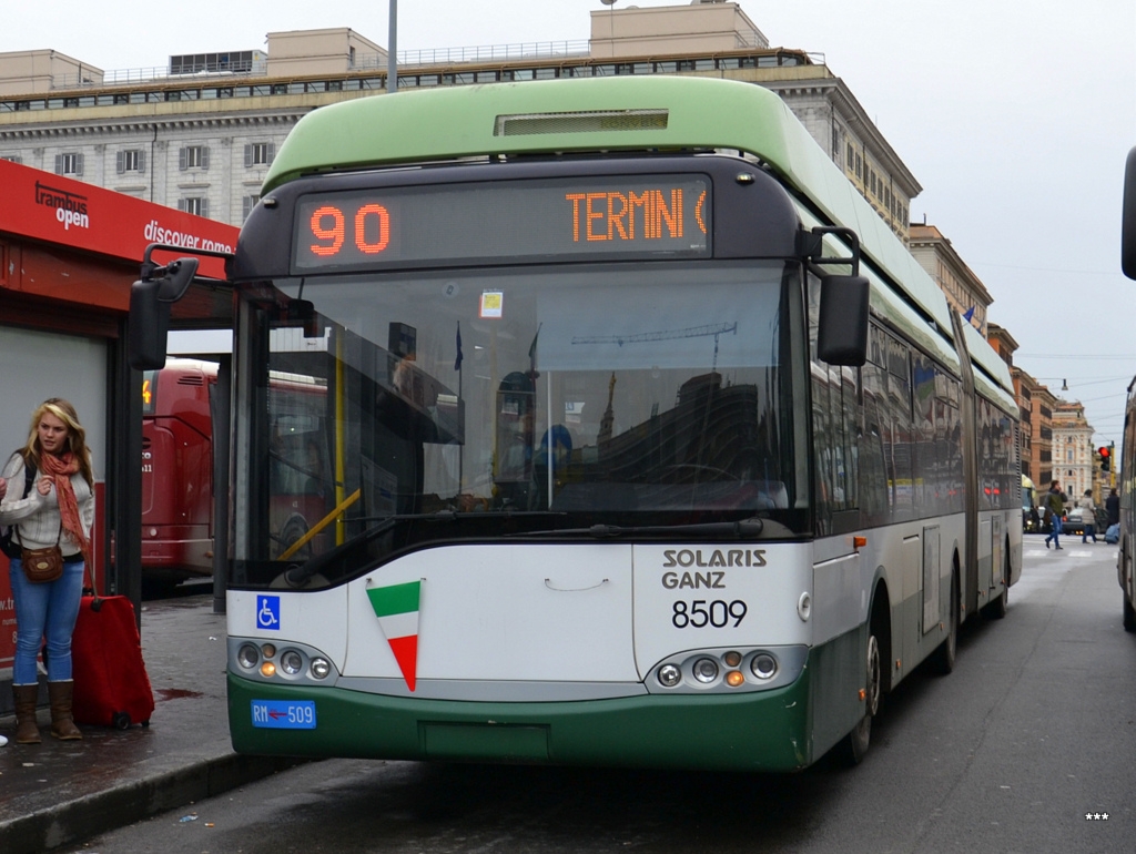 Рим, Solaris Trollino II 18 Ganz № 8509
