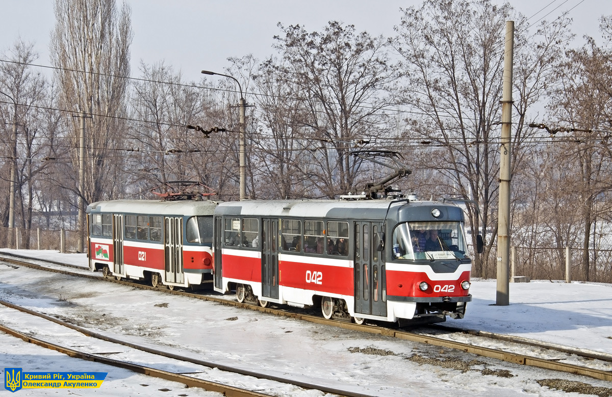 Кривой Рог, Tatra T3SU № 042