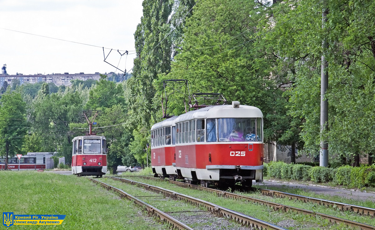 Krivijriha, Tatra T3SU № 025