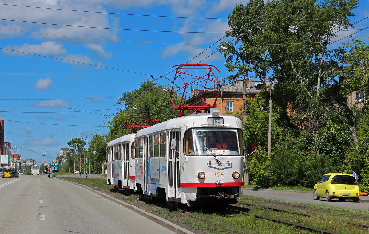 Екатеринбург, Tatra T3SU № 325