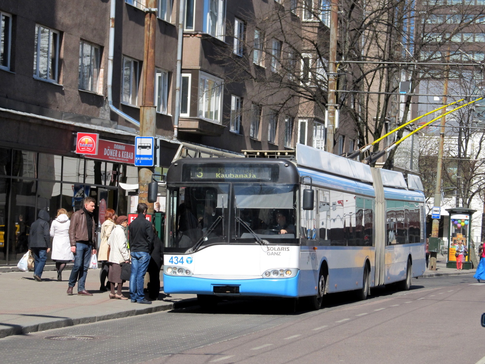 Tallinn, Solaris Trollino II 18 Ganz č. 434