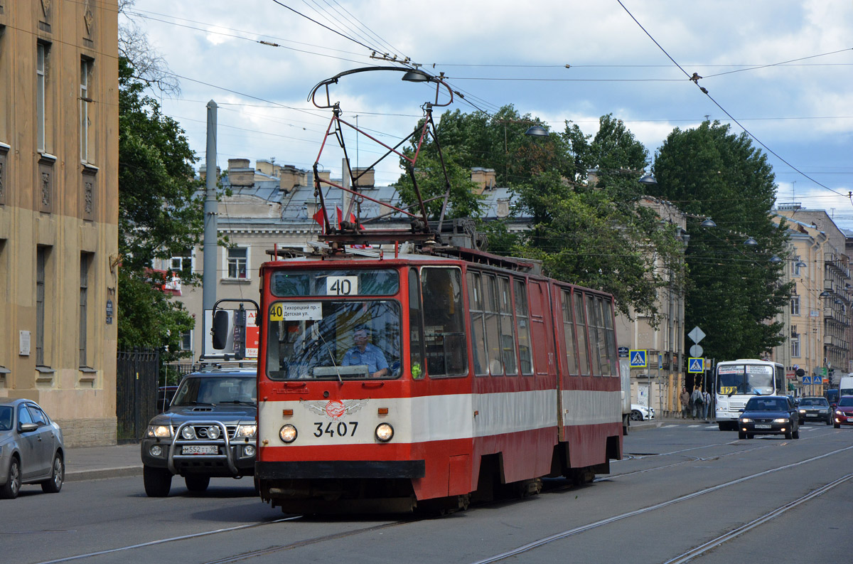 Санкт-Петербург, ЛВС-86К № 3407 Санкт-Петербург, ЛВС-86К № 3407