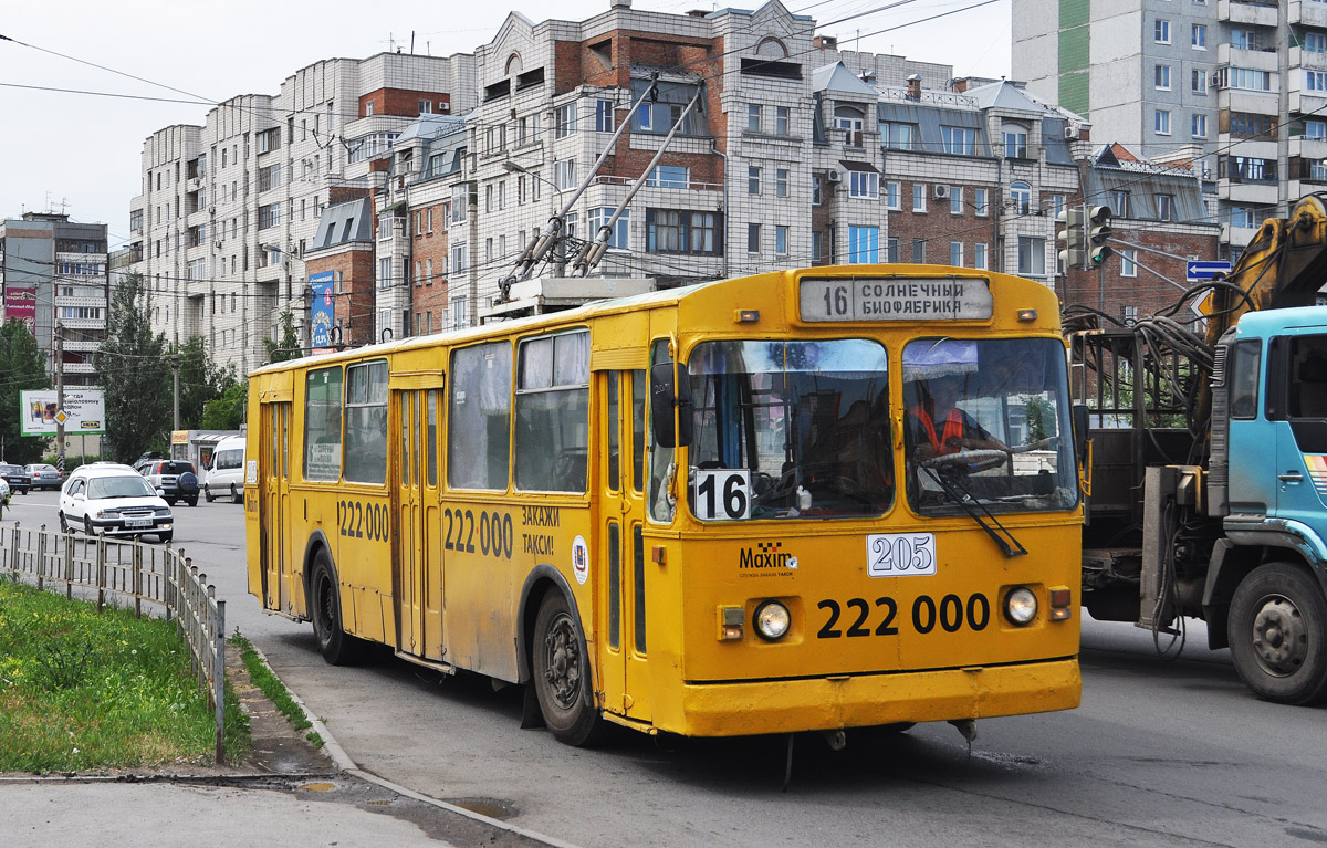 Омск, ЗиУ-682Г [Г00] № 205