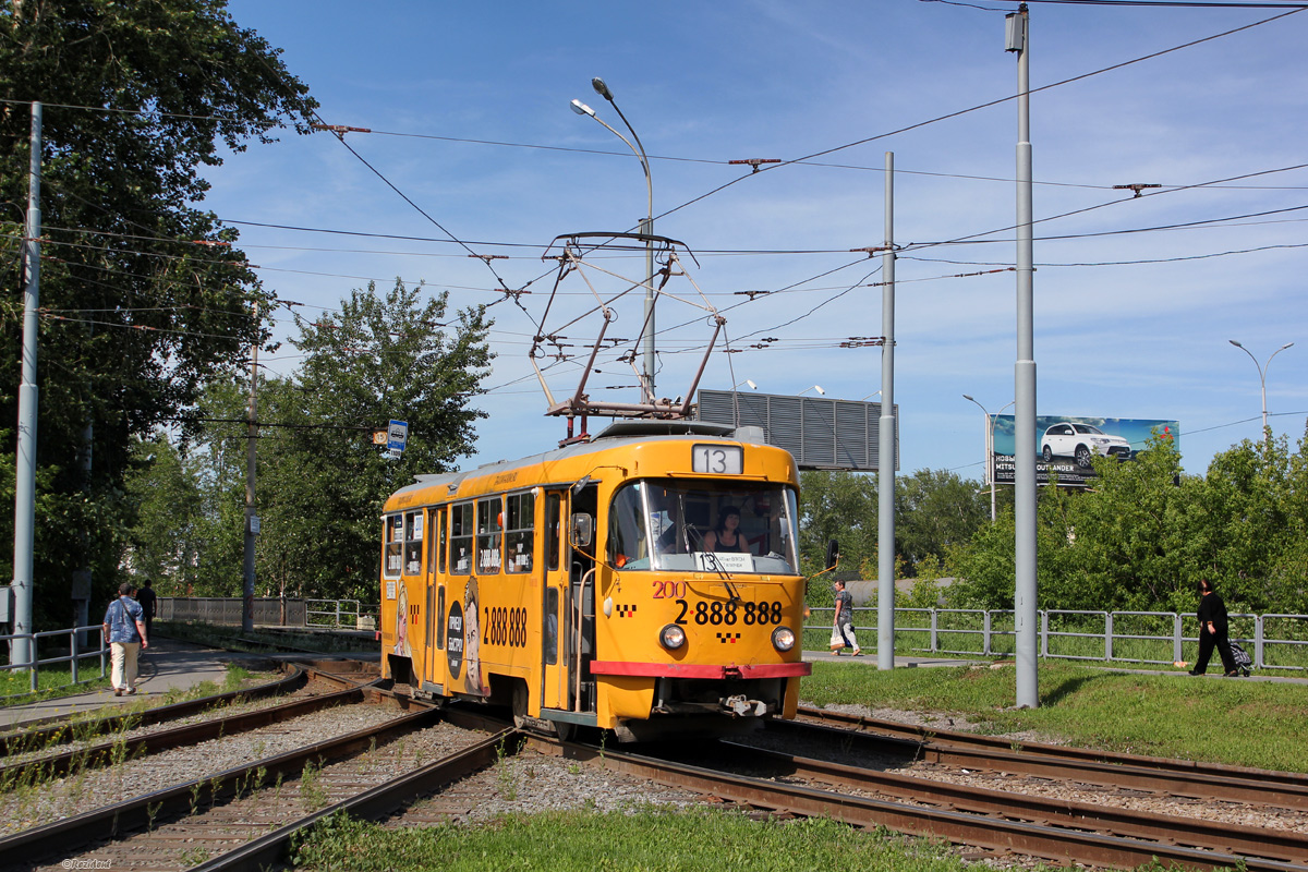 Екатеринбург, Tatra T3SU № 200