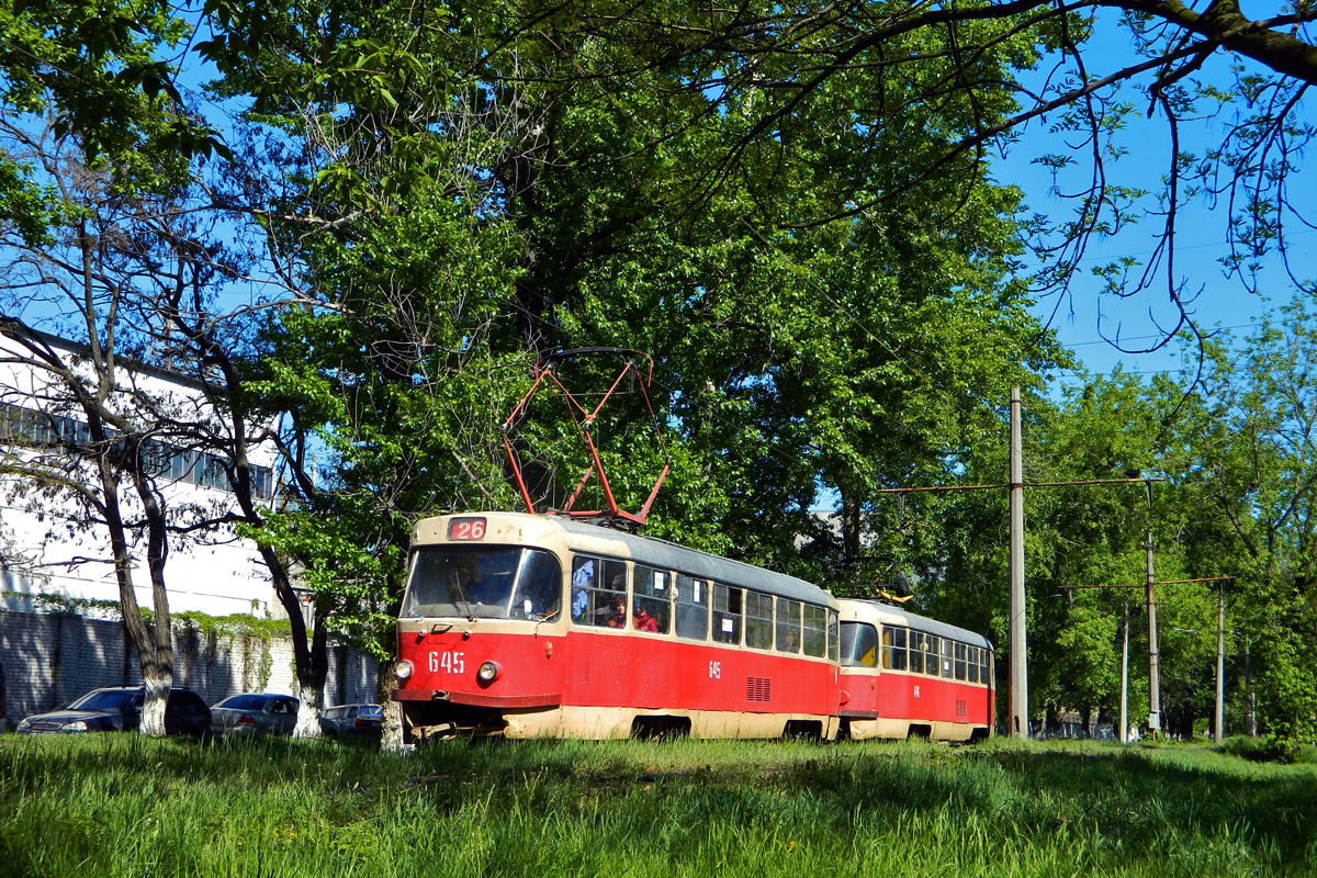 Харьков, Tatra T3SU № 645 Харьков, Tatra T3SU № 645