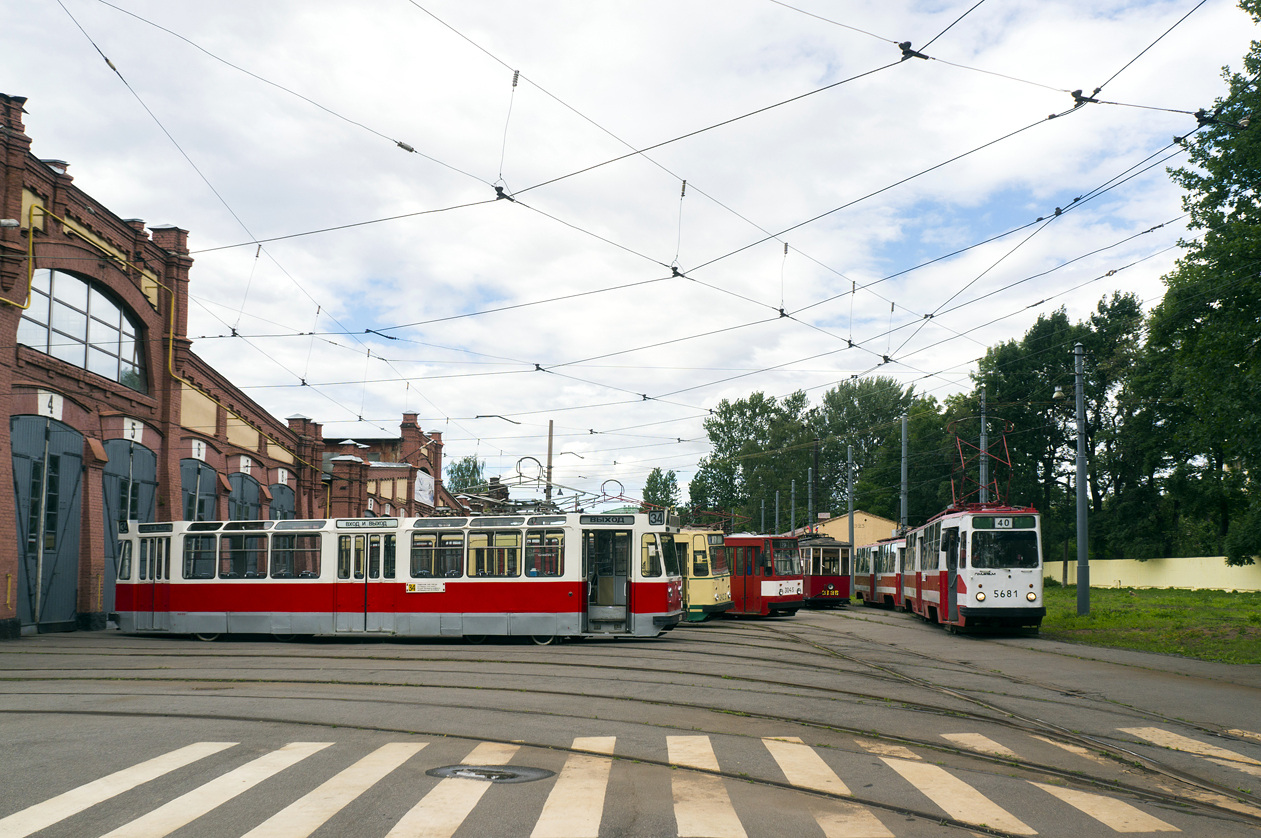 Санкт-Петербург, ЛМ-68 № 6249; Санкт-Петербург — Заказная поездка на СМЕ ЛМ-68М 5681+5448 в Стрельну и Купчино 21.06.2014; Санкт-Петербург — Экспозиционно-выставочный комплекс ГЭТ (ранее Музей ГЭТ)