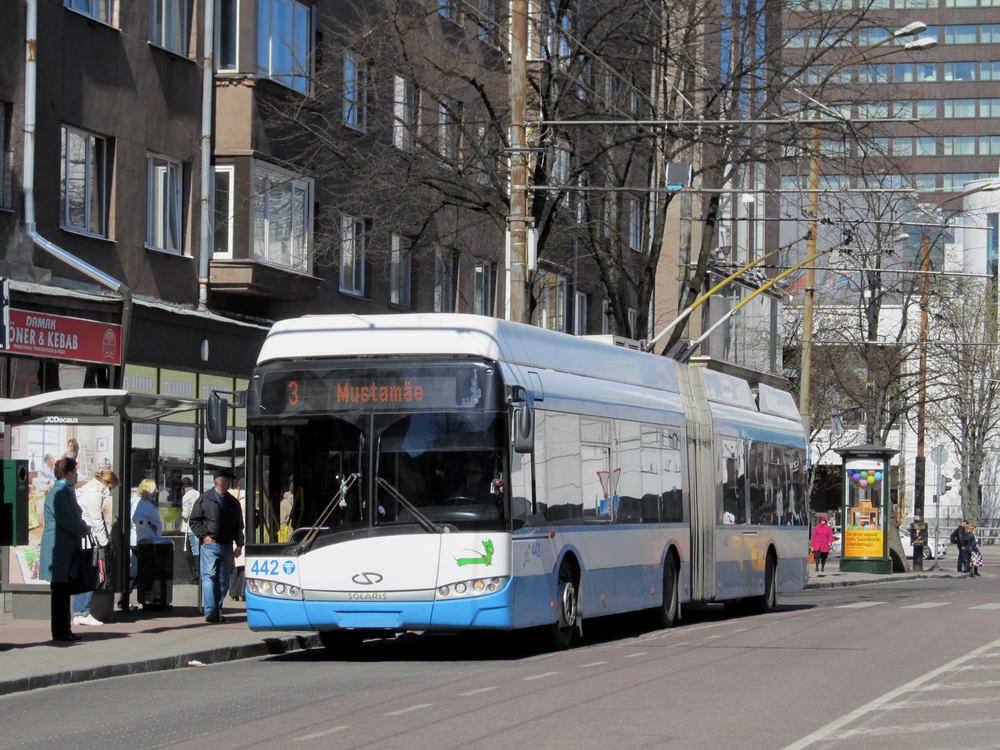 Таллин, Solaris Trollino III 18 AC № 442