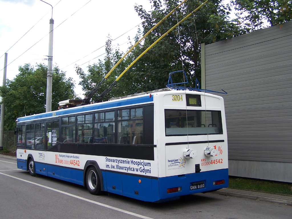 Gdynia, Jelcz/PNTKM M121E Br. 3004 Gdynia, Jelcz/PNTKM M121E Br. 3004