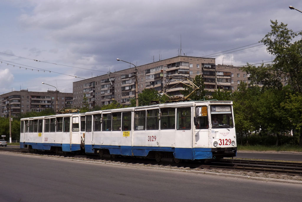 Магнитогорск, 71-605 (КТМ-5М3) № 3129