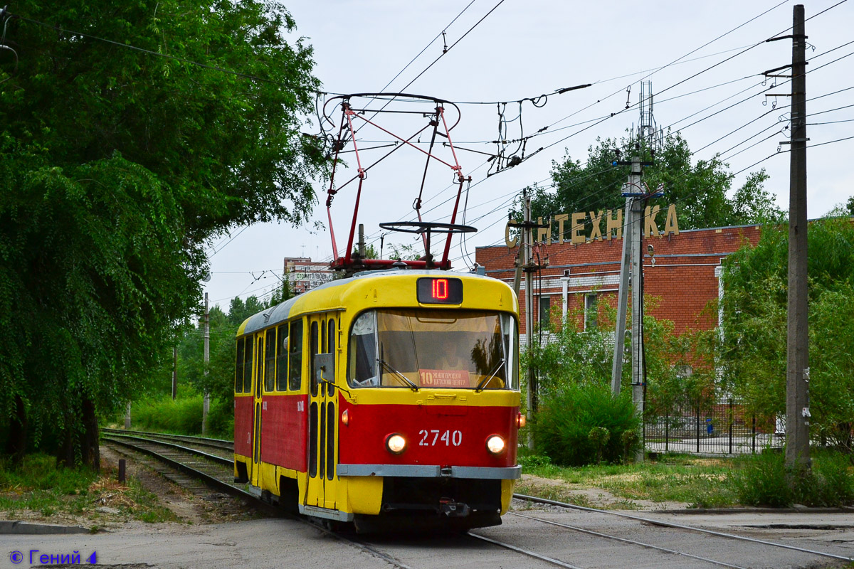 Волгоград, Tatra T3SU № 2740