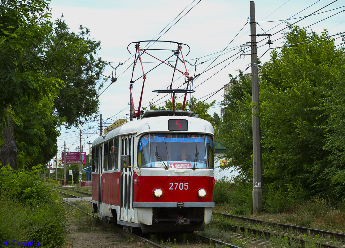 Wolgograd, Tatra T3SU Nr. 2705