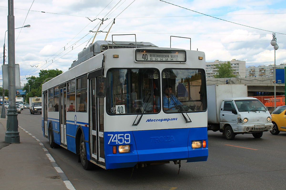 Москва, Тролза-5275.05 «Оптима» (КР МТрЗ) № 7459