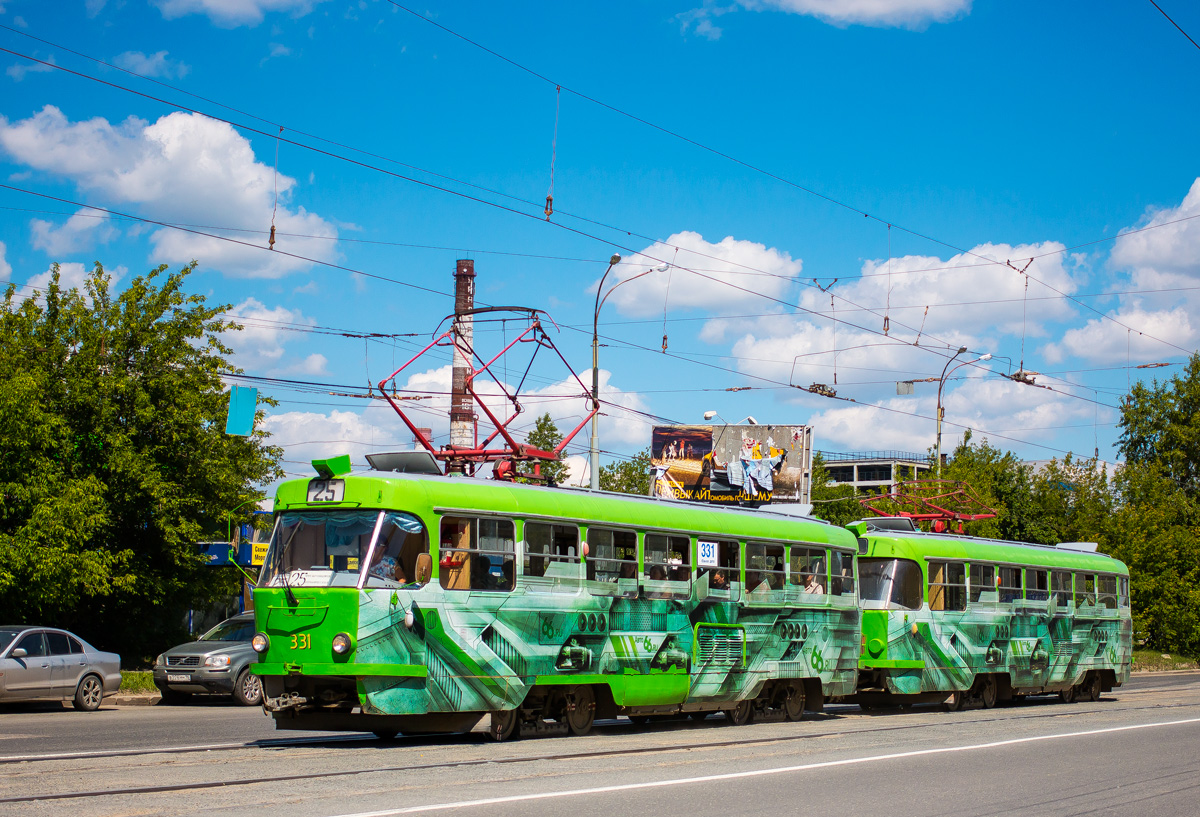 Екатеринбург, Tatra T3SU № 331