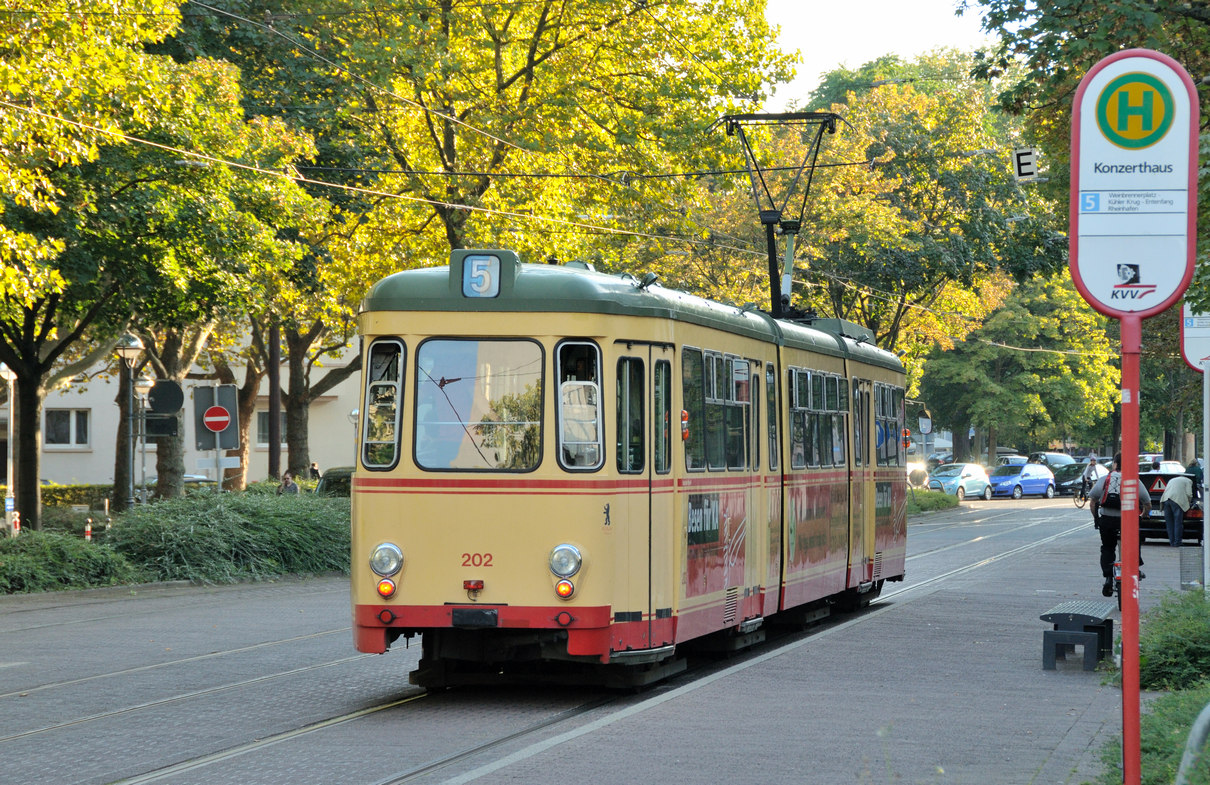 Карлсруэ, Waggon-Union GT8-D № 202