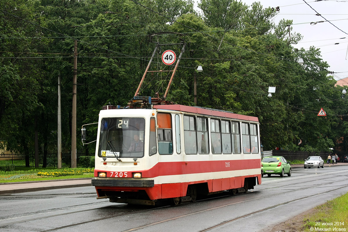 Санкт-Петербург, 71-134К (ЛМ-99К) № 7205