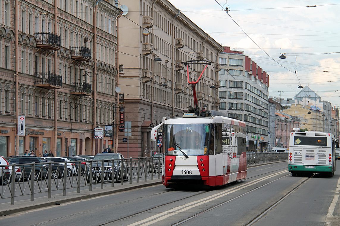 Санкт-Петербург, 71-153 (ЛМ-2008) № 1406 Санкт-Петербург, 71-153 (ЛМ-2008) № 1406