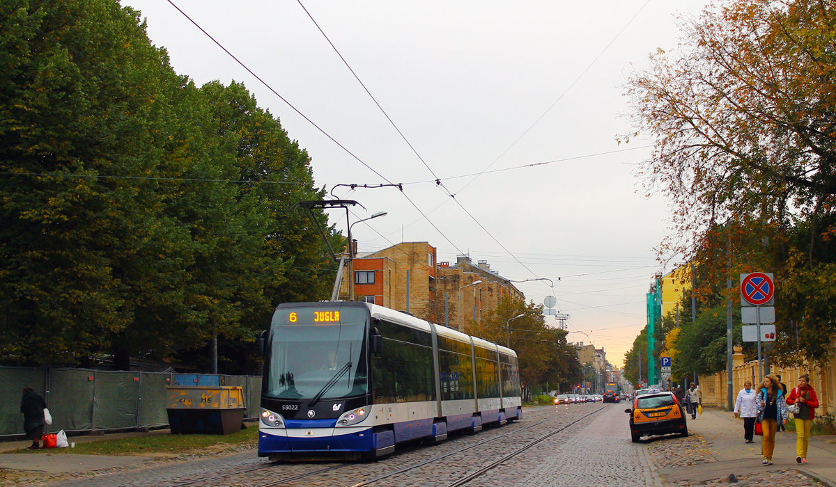 Рига, Škoda 15T1 ForCity Alfa Riga № 58022