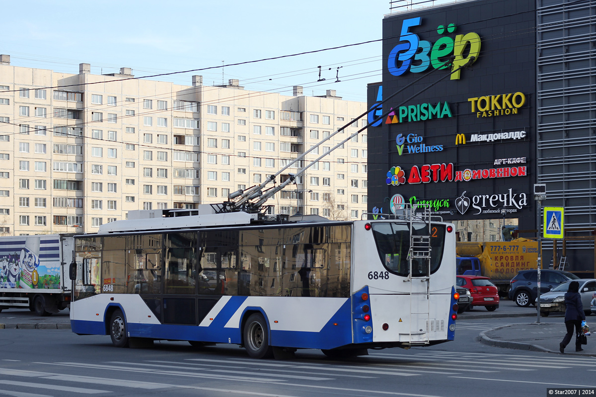 Санкт-Петербург, ВМЗ-5298.01 «Авангард» № 6848