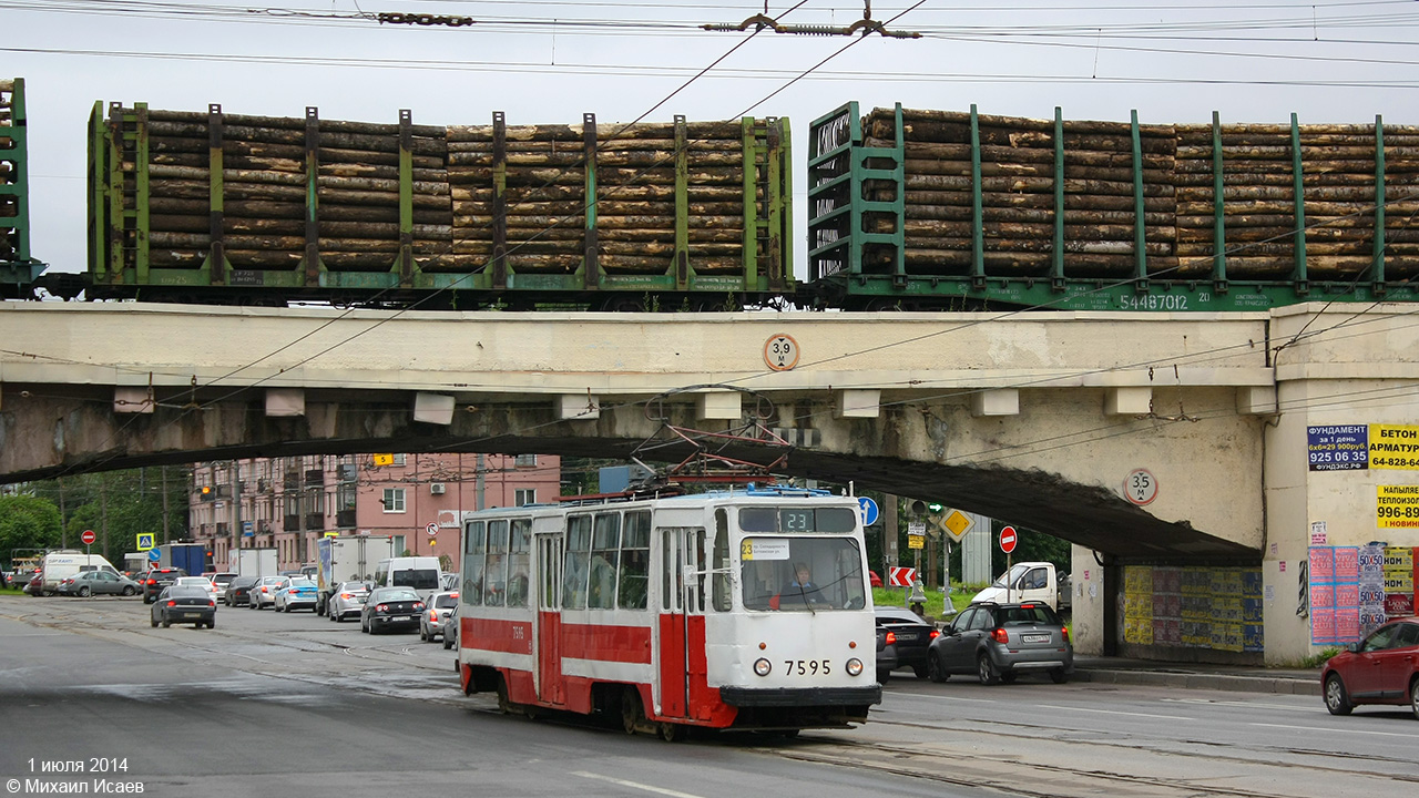 Санкт-Петербург, ЛМ-68М № 7595