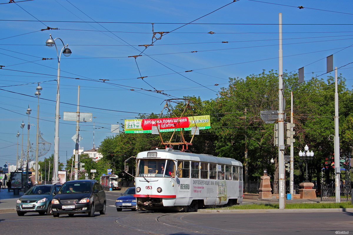 Екатеринбург, Tatra T3SU (двухдверная) № 053