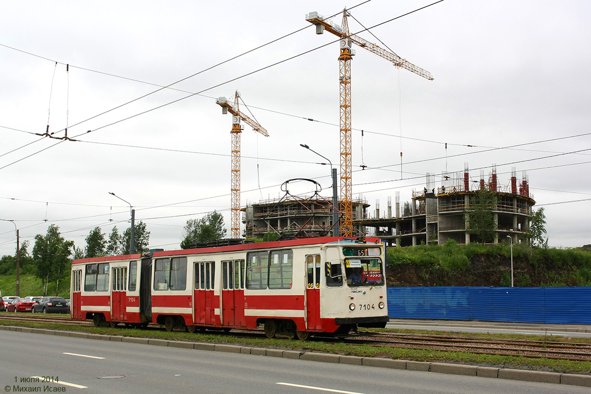 Санкт-Петербург, 71-147К (ЛВС-97К) № 7104