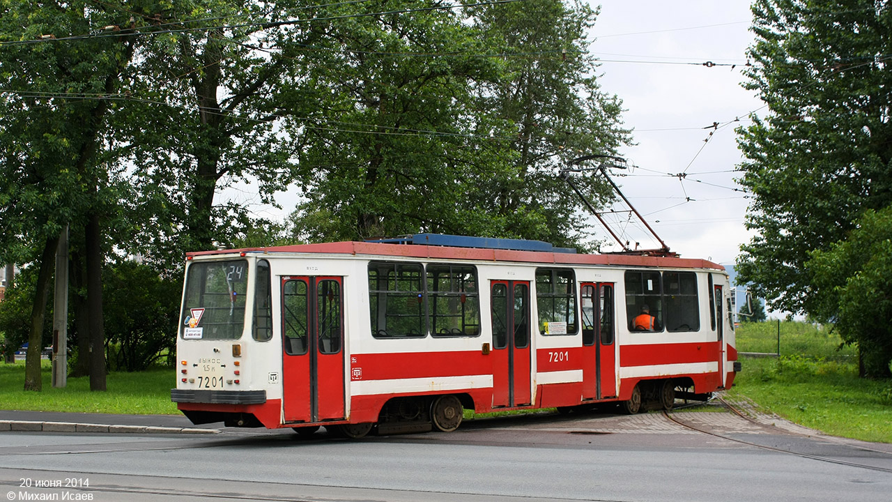 Санкт-Петербург, 71-134К (ЛМ-99К) № 7201