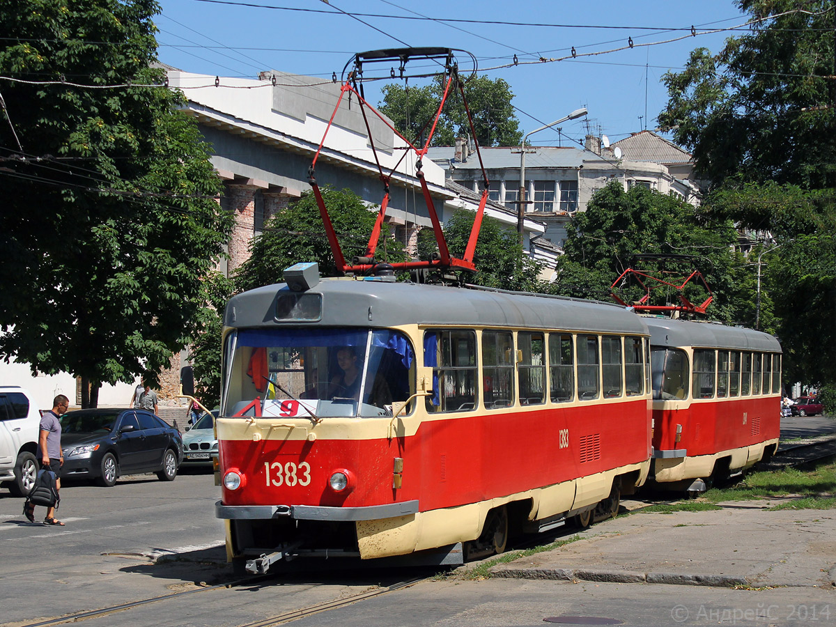 Днепр, Tatra T3R.P № 1383