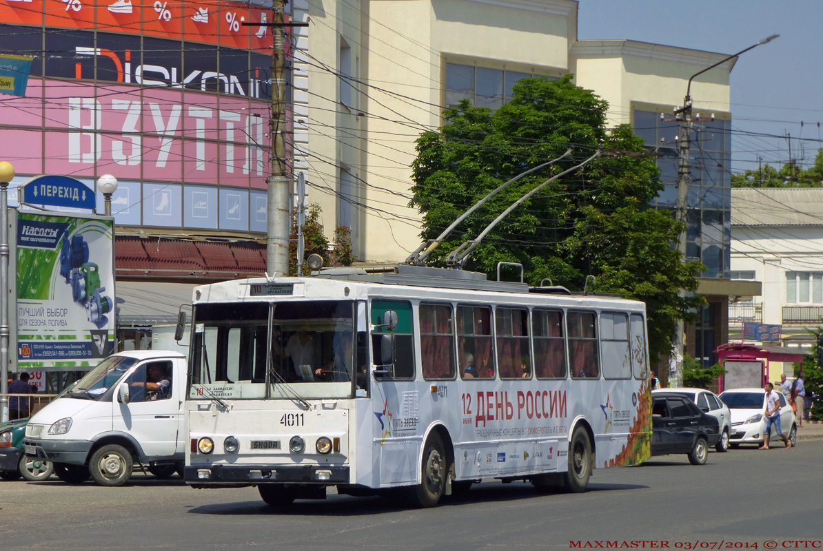 Крымский троллейбус, Škoda 14Tr11/6 № 4011